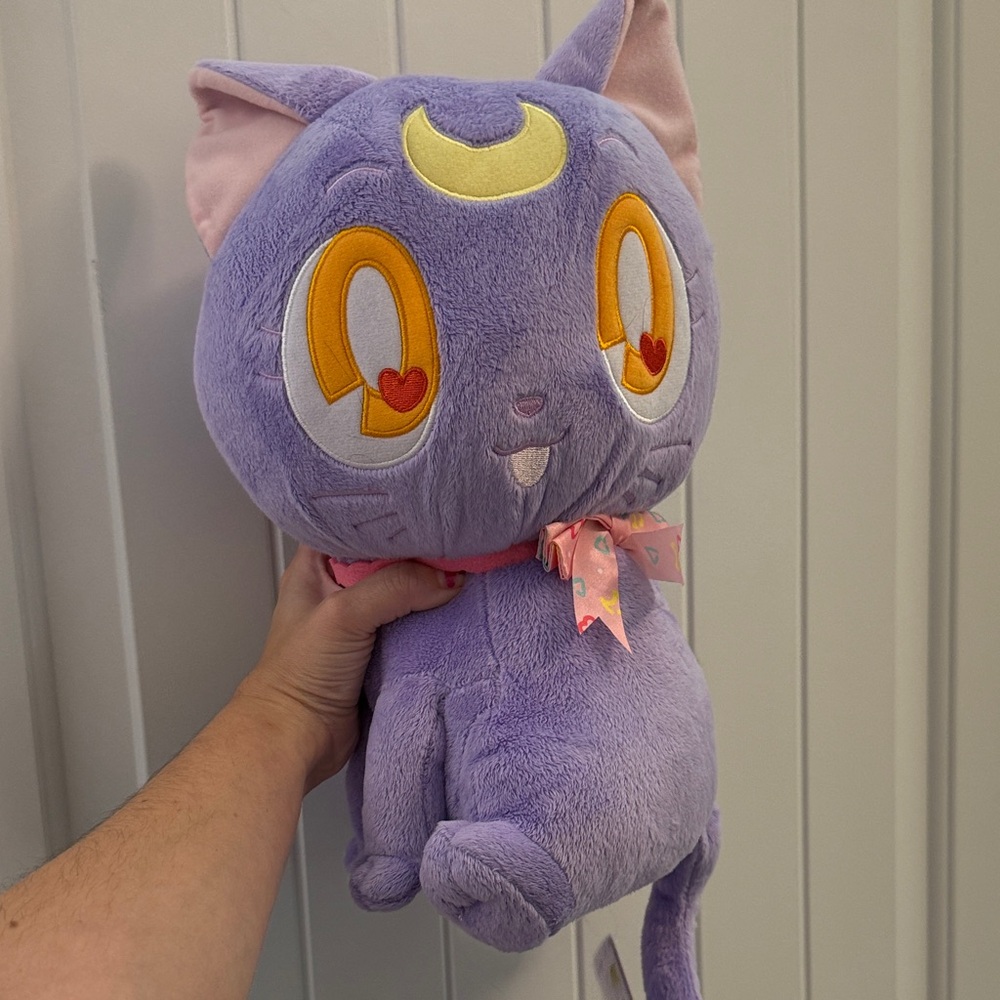 Jumbo sailor moon luna plush